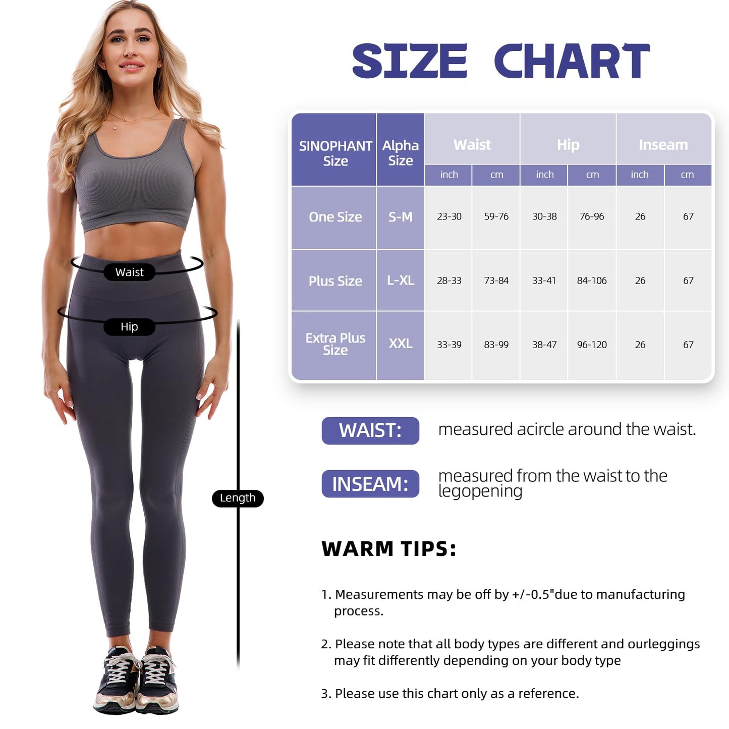 Stanpetix Leggings for Women UK - High Waisted Black Workout Leggings Tummy Control Stretchy(Black,S-M)